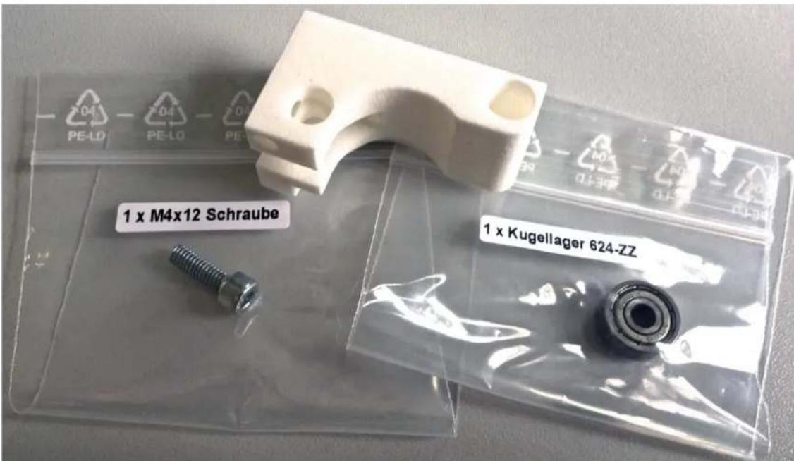 German RepRap PRotos V2.0 - DD-Extruder Single (Direct-Drive) - 3