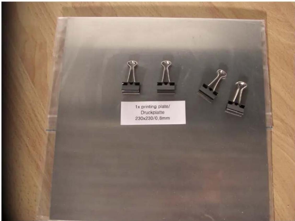 German RepRap PRotos V2.0 - Abschluss Druckbett - 1