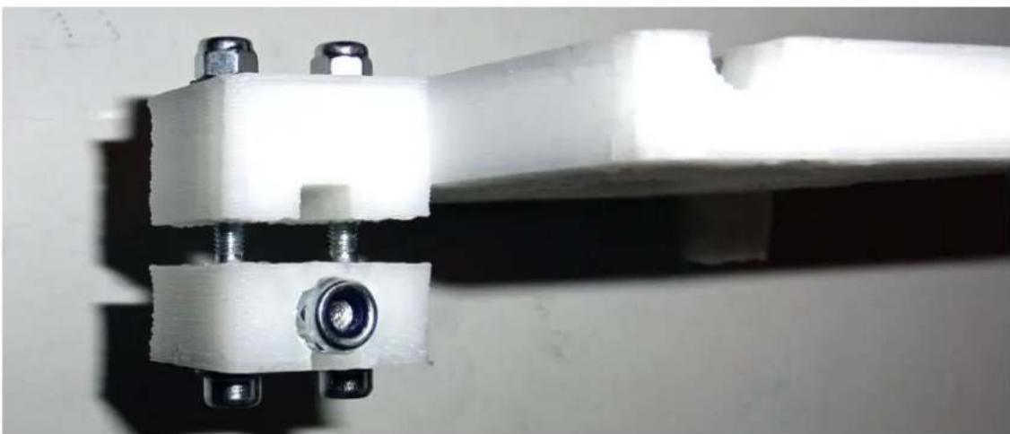 German RepRap PRotos V2.0 - Zahnriemenspanner am Schlitten - 2
