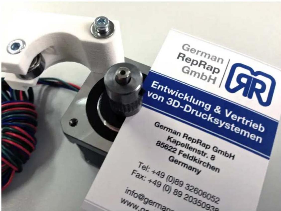 German RepRap PRotos V2.0 - Demontage Extruder-Grundplatte - 13