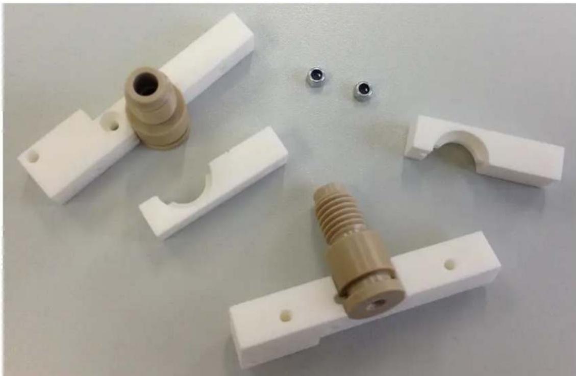 German RepRap PRotos V2.0 - Demontage Extruder-Grundplatte - 4