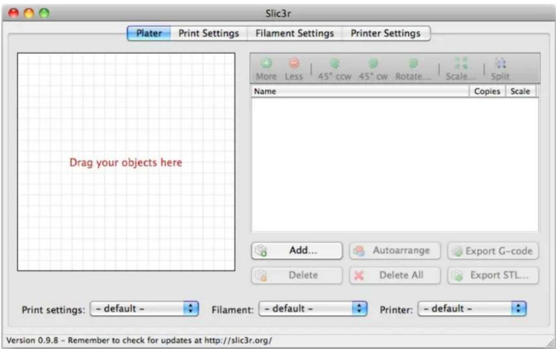 German RepRap PRotos V2.0 - Slic3r (OS X) - 1