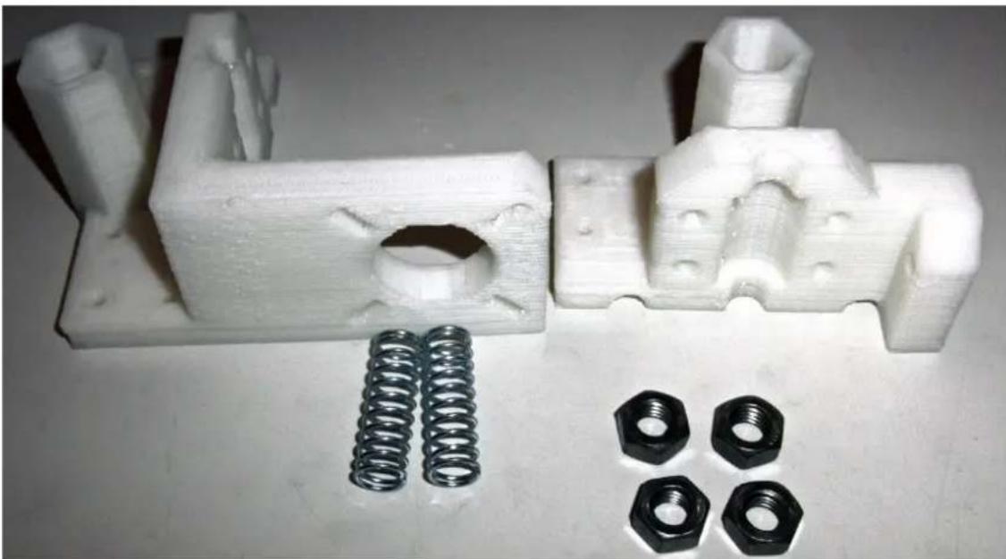 German RepRap PRotos V2.0 - X-Achse Halterung - 1