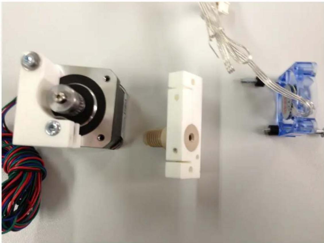 German RepRap PRotos V2.0 - Demontage Extruder-Lüfter - 1