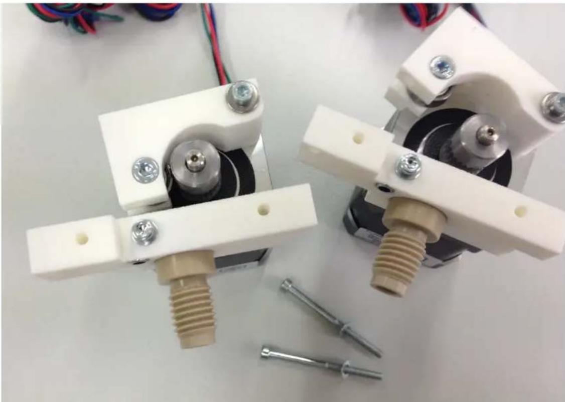 German RepRap PRotos V2.0 - Demontage Extruder-Grundplatte - 16