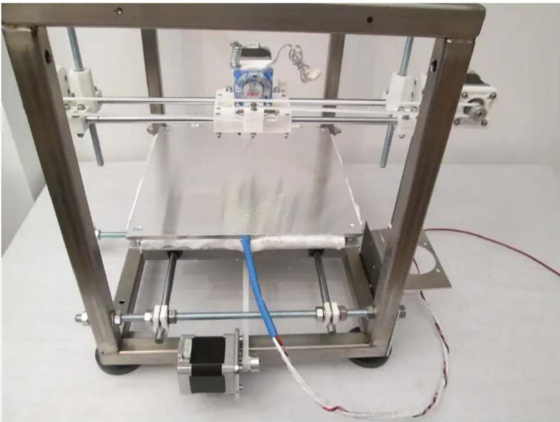 German RepRap PRotos V2.0 - Abbildung 3.181. Gesamtansicht Heizbett - 1