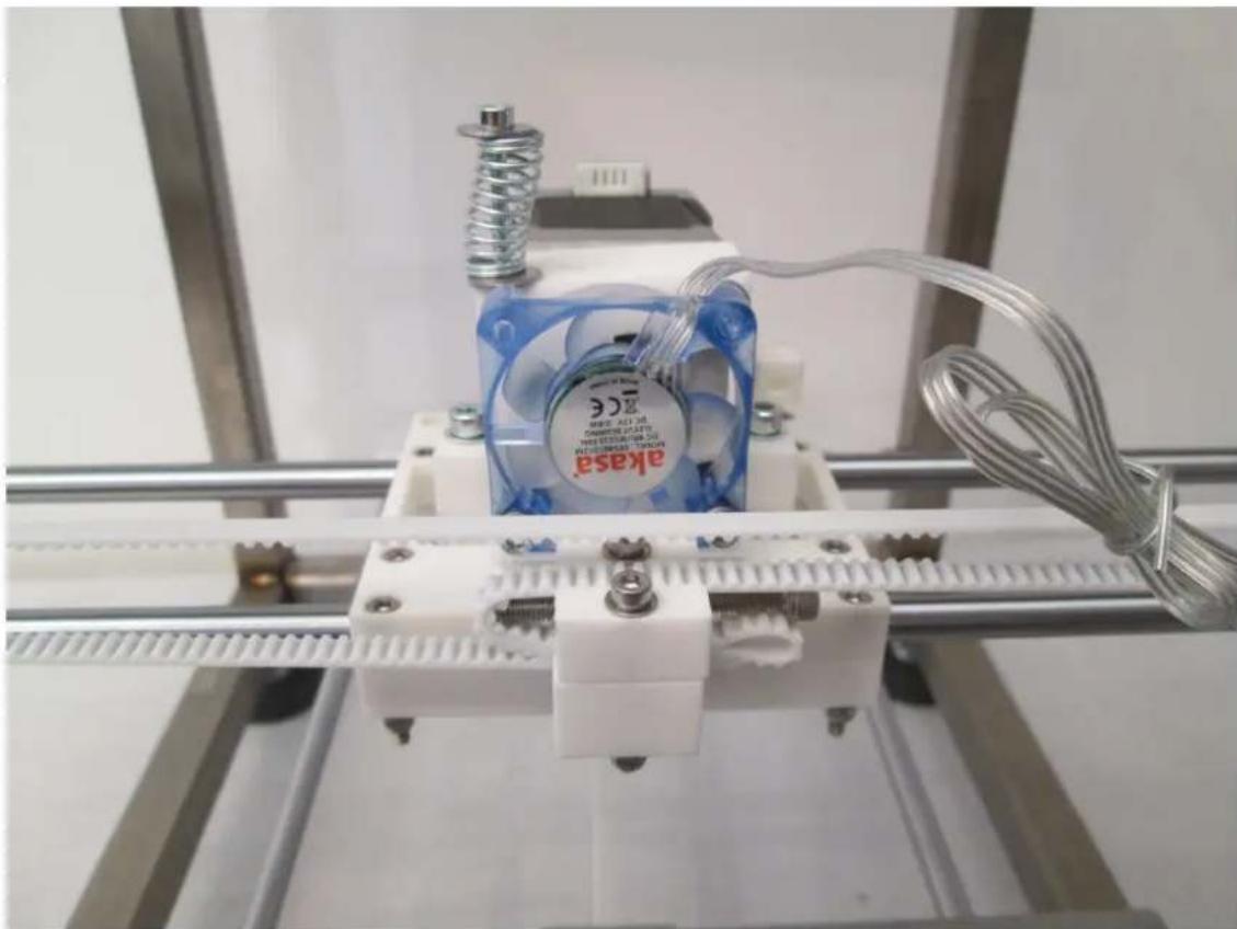 German RepRap PRotos V2.0 - Befestigung Extruder Single - 2