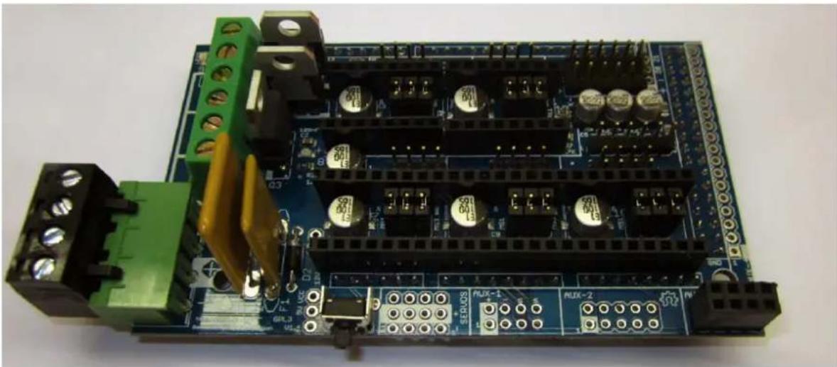 German RepRap PRotos V2.0 - Abbildung 3.10. Ramps v1.4 - 1