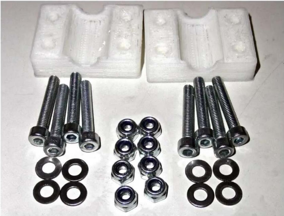 German RepRap PRotos V2.0 - X-Achse Halterung - 3