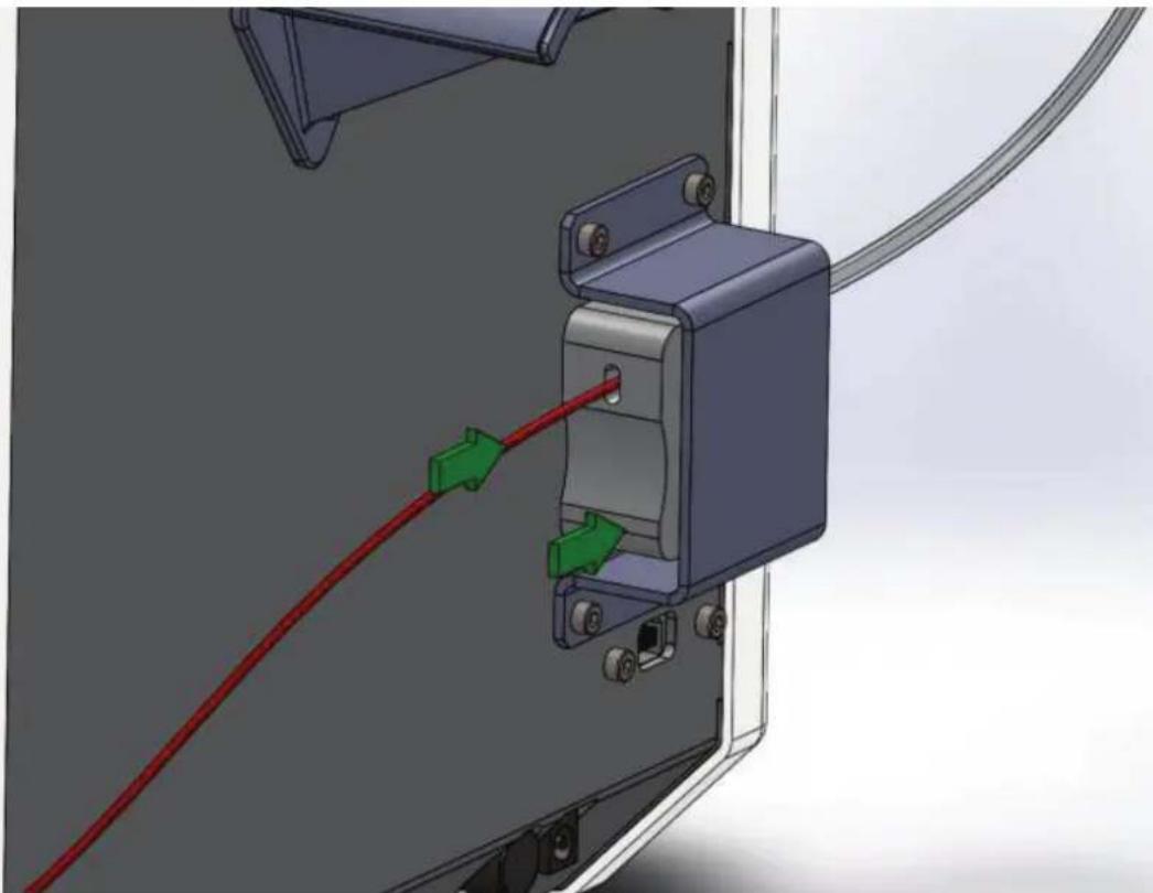 German RepRap NEO - Rollenhalter einhängen - 3