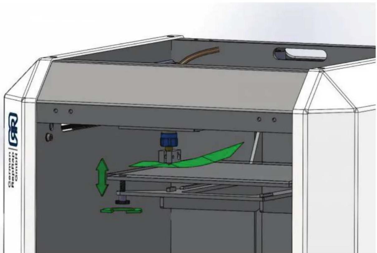 German RepRap NEO - Kalibrieren - 1