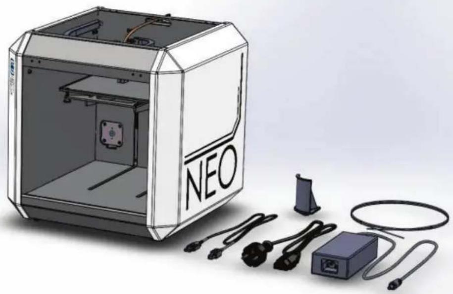 German RepRap NEO - Lieferumfang - 1