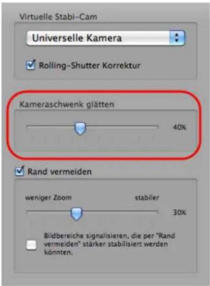 PRODAD Mercalli V2 - Kameraschwenk glätten (Stabilisierung) - 1