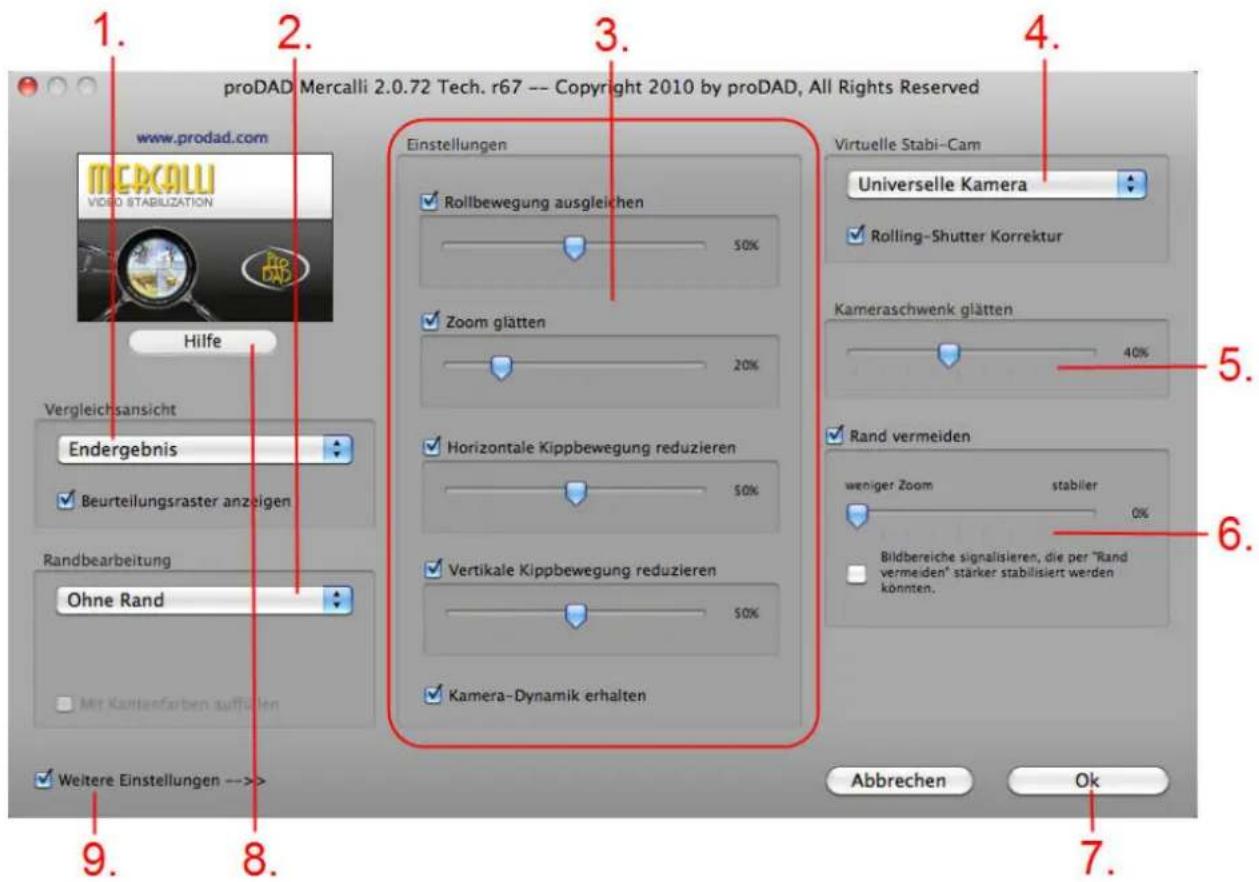 PRODAD Mercalli V2 - Mercalli Überblick (Plugin-Version) - 1