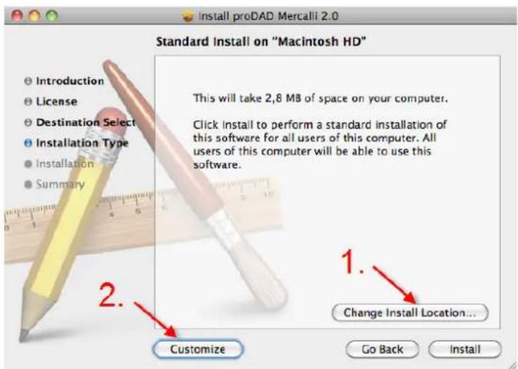 PRODAD Mercalli V2 - Mercalli, Installation der Plugin Version - 2