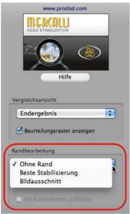 PRODAD Mercalli V2 - Rand vermeiden und Bildbereiche signalisieren - 4