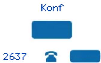 Nortel Networks Meridian M3901 - Verbinden zweier Anrufe (M3903 und M3904) - 1