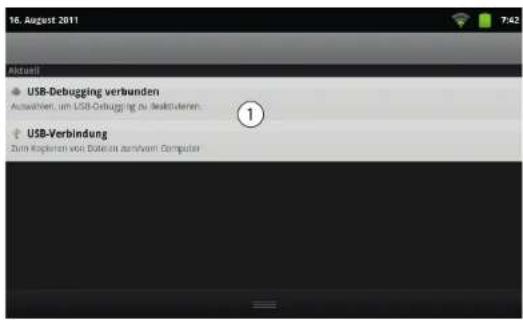 Touchlet PMT-43 Wifi - Benachrichtigungsfeld öff nen - 1