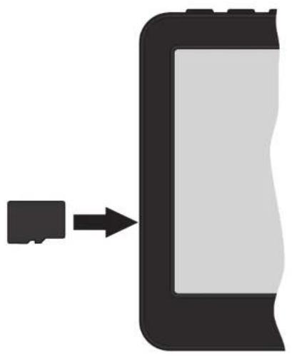 Touchlet PMT-43 Wifi - Speicherkarte einsetzen / entnehmen - 1