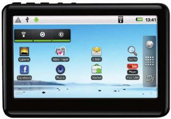 Touchlet PMT-43 Wifi - Einstellungen - 1