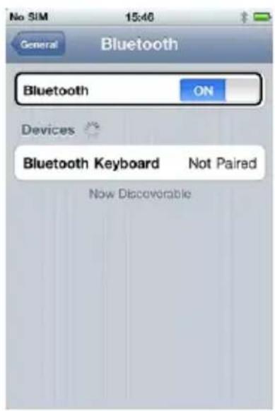TrekStor I.Gear slider for iPhone - 3) Collegare l'i.Gear slider al vostro iPhone® 4/4S tramite Bluetooth® - 6