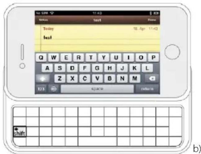 TrekStor I.Gear slider for iPhone - 4) Utilizar el teclado - 2