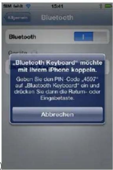 TrekStor I.Gear slider for iPhone - 3) Verbinden des i.Gear slider mit Ihrem iPhone® 4/4S - 9