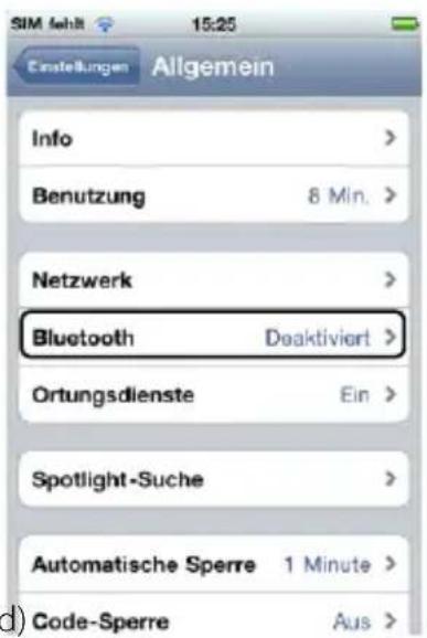 TrekStor I.Gear slider for iPhone - 3) Verbinden des i.Gear slider mit Ihrem iPhone® 4/4S - 3