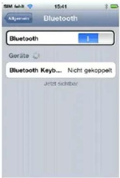 TrekStor I.Gear slider for iPhone - 3) Verbinden des i.Gear slider mit Ihrem iPhone® 4/4S - 8