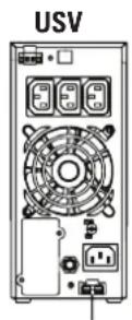 Salicru SLC 2000 TWIN PRO 2 - Anschluss an externe Batterien (Erweiterung der Autonomie) -B1- oder Modelle ohne Batterien -B0-. - 4