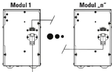 Salicru SLC 2000 TWIN PRO 2 - Anschluss an externe Batterien (Erweiterung der Autonomie) -B1- oder Modelle ohne Batterien -B0-. - 5