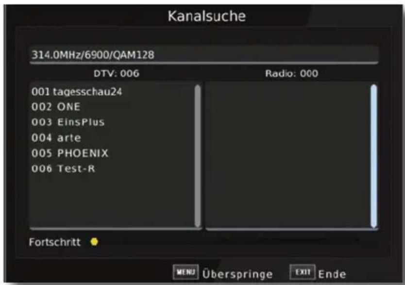 Telestar DigiHD TC 7 - Automatische Suche - 1