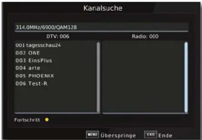 Telestar DigiHD TC 7 - Suche starten - 1