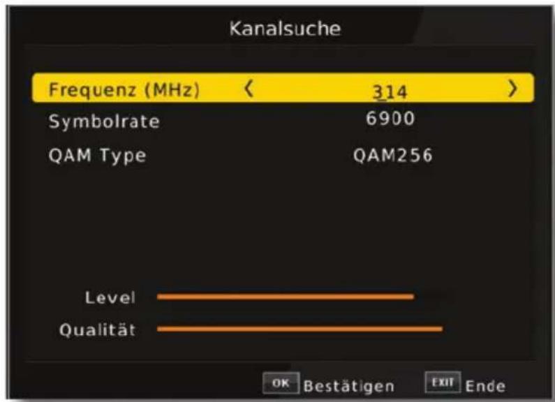 Telestar DigiHD TC 7 - Manuelle Suche - 1