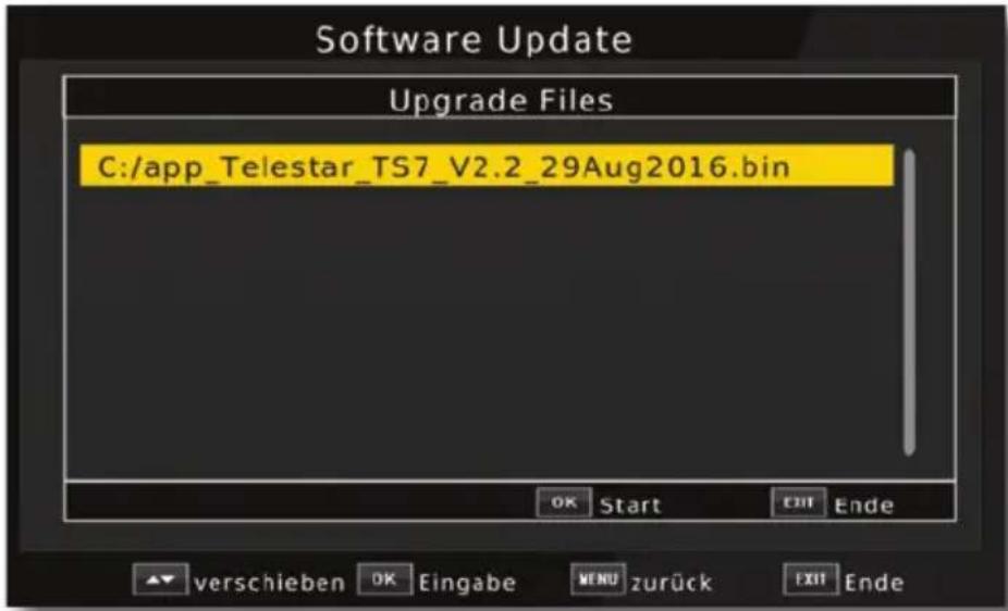 Telestar DigiHD TC 7 - USB Update - 1
