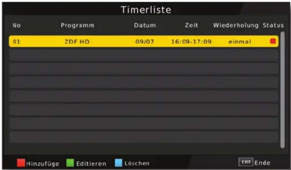 Telestar DigiHD TC 7 - Timer - 2