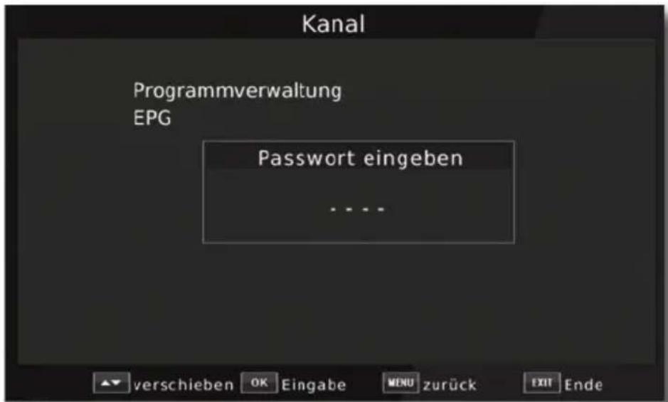 Telestar DigiHD TC 7 - Programmverwaltung - 1