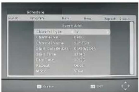 Sveon SPM820M - 2) Grabación a través de la EPG - 1