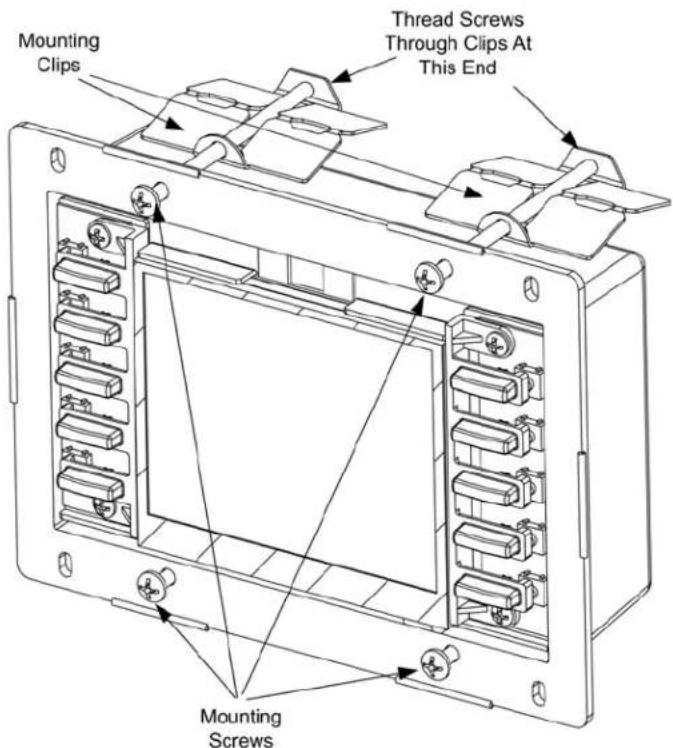 Crestron TPS-4L - Mounting to the Wall - 3
