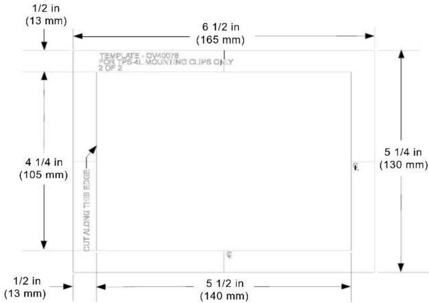 Crestron TPS-4L - Mounting to the Wall - 2