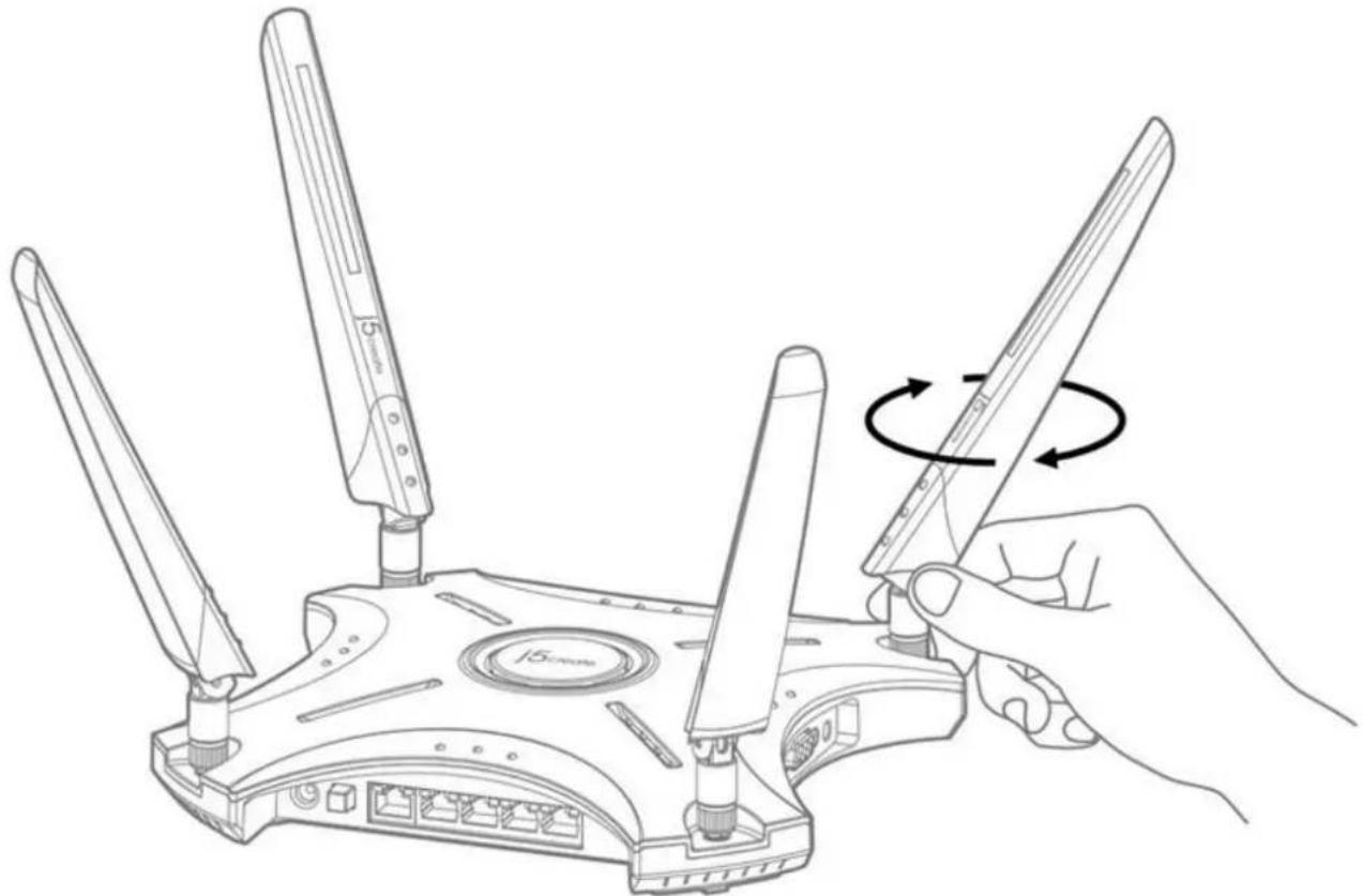 j5 create JWR2100 - Build your JWR2100 router: - 1