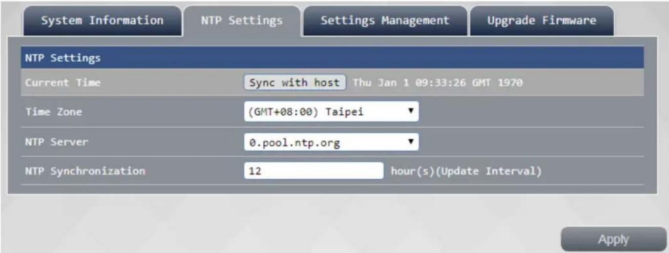 j5 create JWR2100 - NTP setting - 1