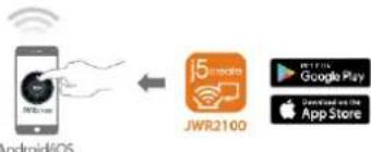 j5 create JWR2100 - Set up for your device - 1