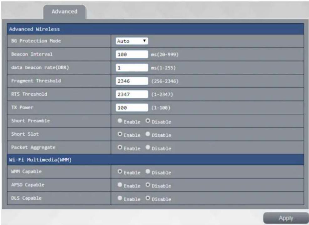 j5 create JWR2100 - Advanced setting: - 1