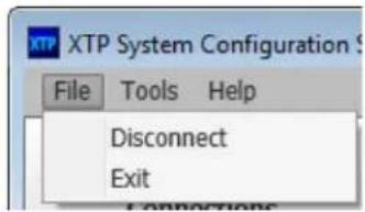 Extron XTP SR HDMI - File menu - 1