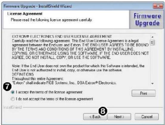 Extron DMP 128 Plus C AT - Downloading Firmware Updates - 5