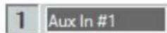 Extron DMP 128 Plus C AT - Renaming an Aux Input - 1
