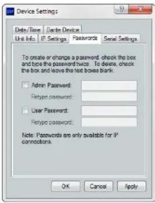 Extron DMP 128 Plus C AT - Passwords - 1