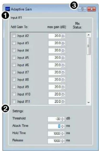 Extron DMP 128 Plus C AT - Adaptive Gain - 1