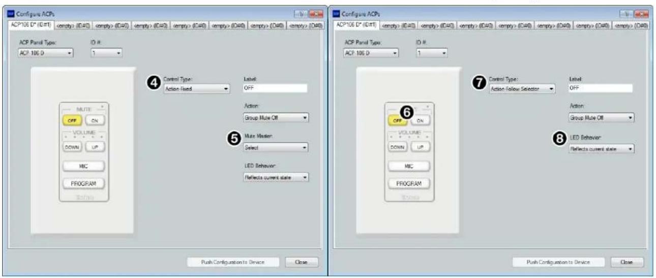 Extron DMP 128 Plus C AT - ACP 106 Style Configuration Example - 2